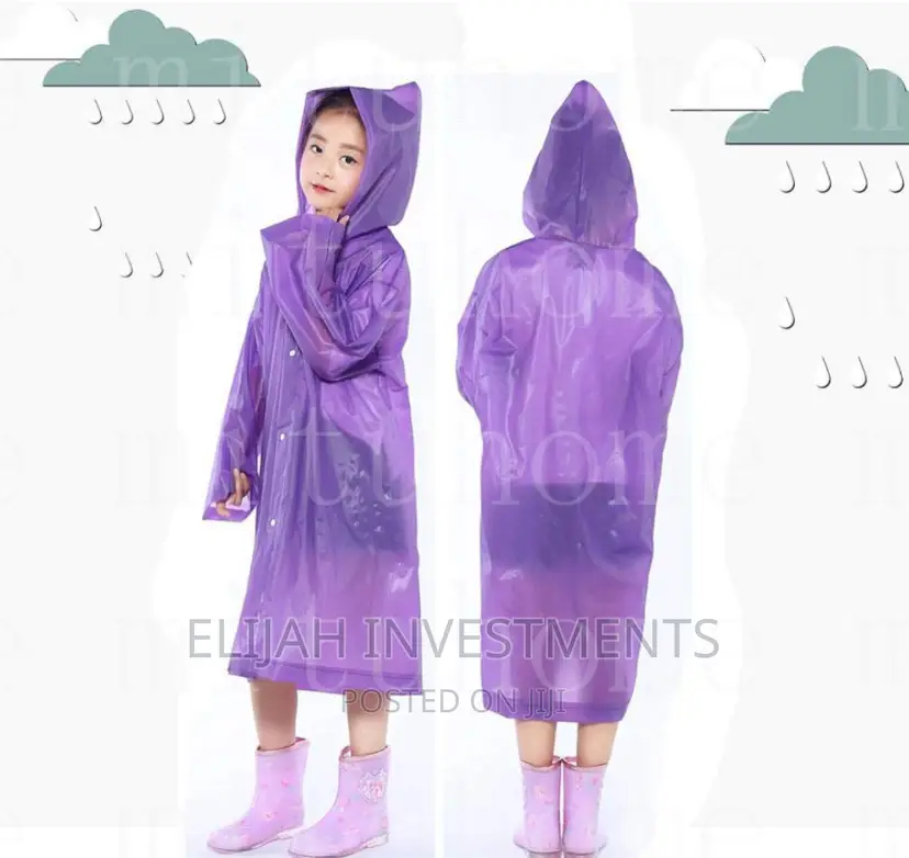 1 Pc Modern Kid’S Poncho Raincoat