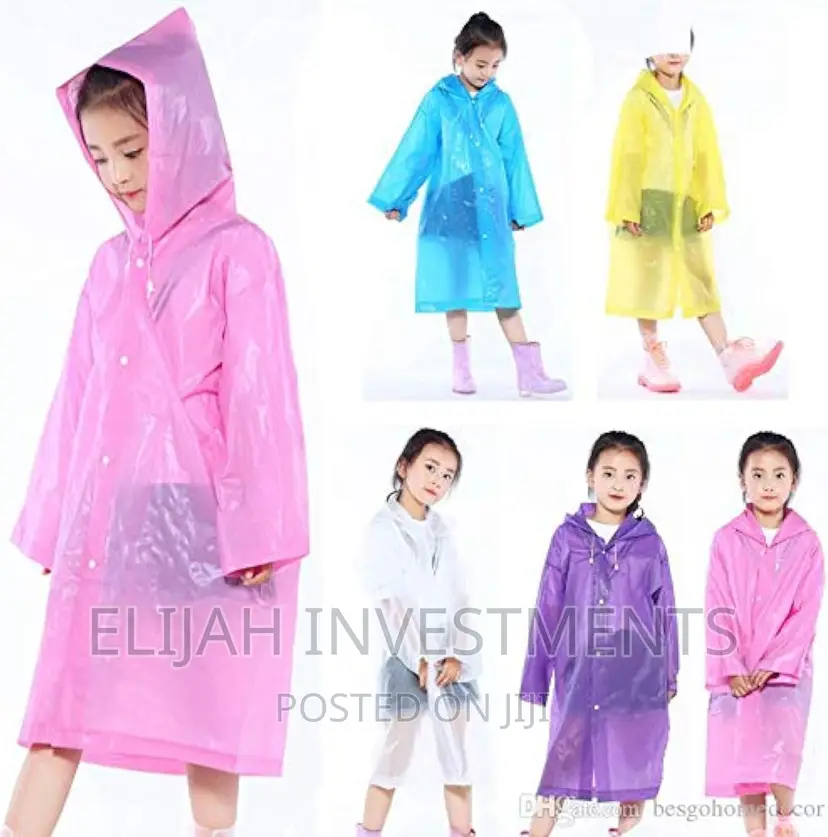 1 Pc Modern Kid’S Poncho Raincoat