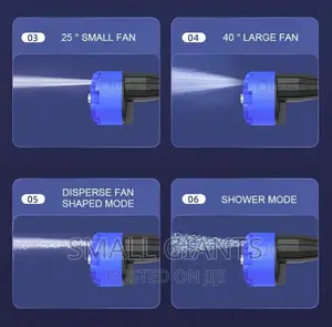 48V Portable 6 in 1 Nozzle Pressure Washer