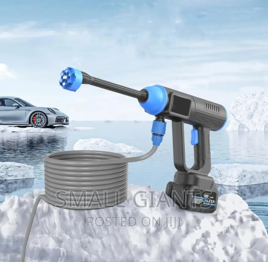 48V Portable 6 in 1 Nozzle Pressure Washer