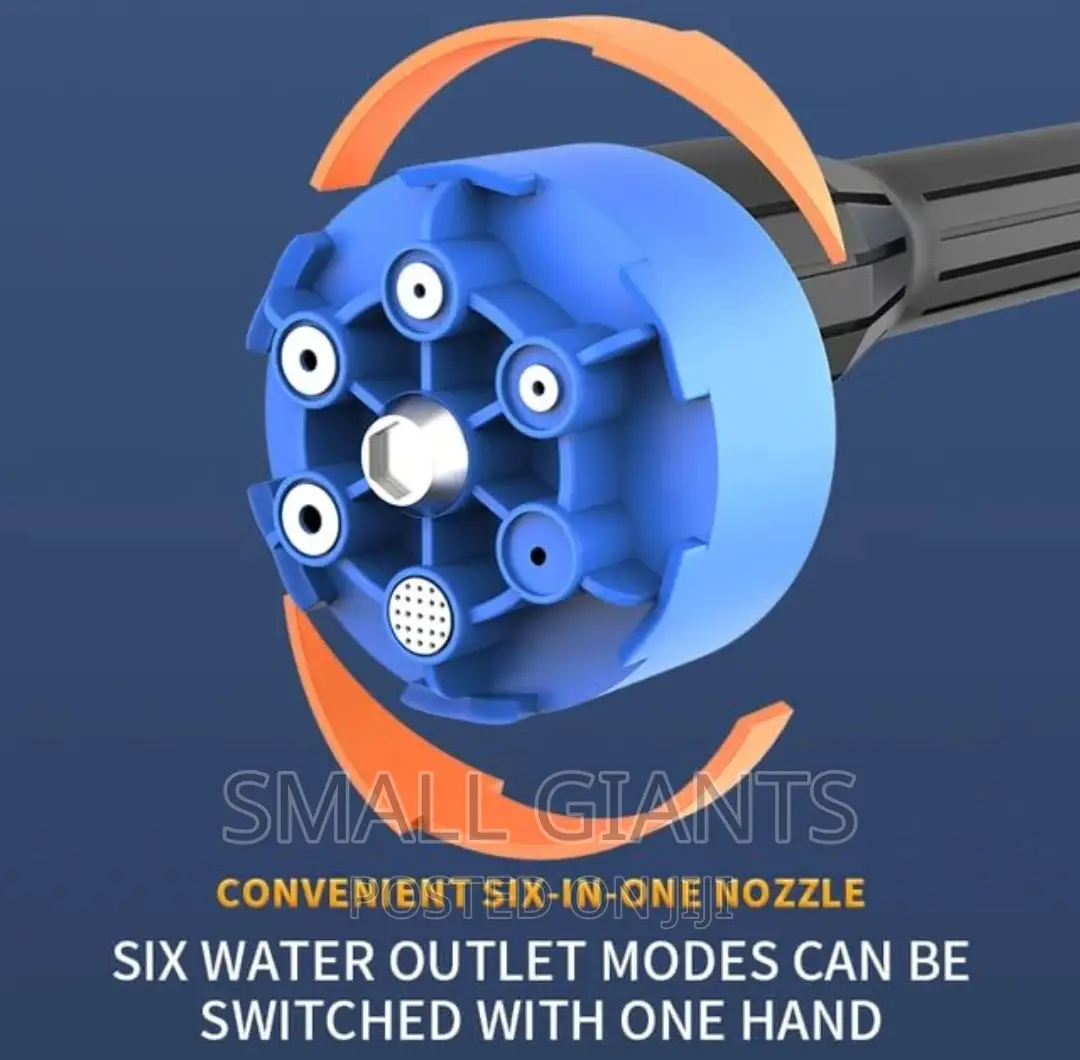 48V Portable 6 in 1 Nozzle Pressure Washer