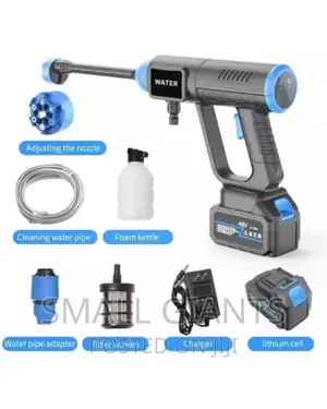 48V Portable 6 in 1 Nozzle Pressure Washer