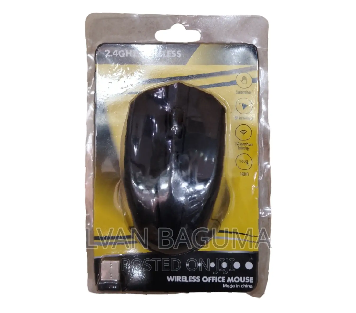 Wireless Office Computer Mouse - 10m Distance.