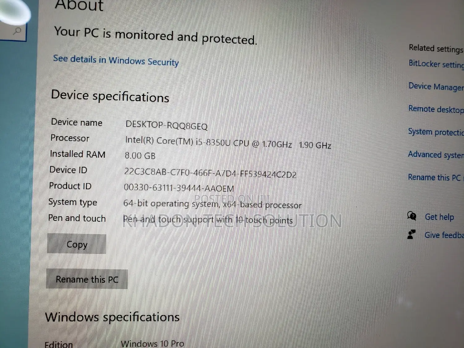 Laptop Microsoft Surface Laptop 2 8GB Intel Core I5 SSD 256GB