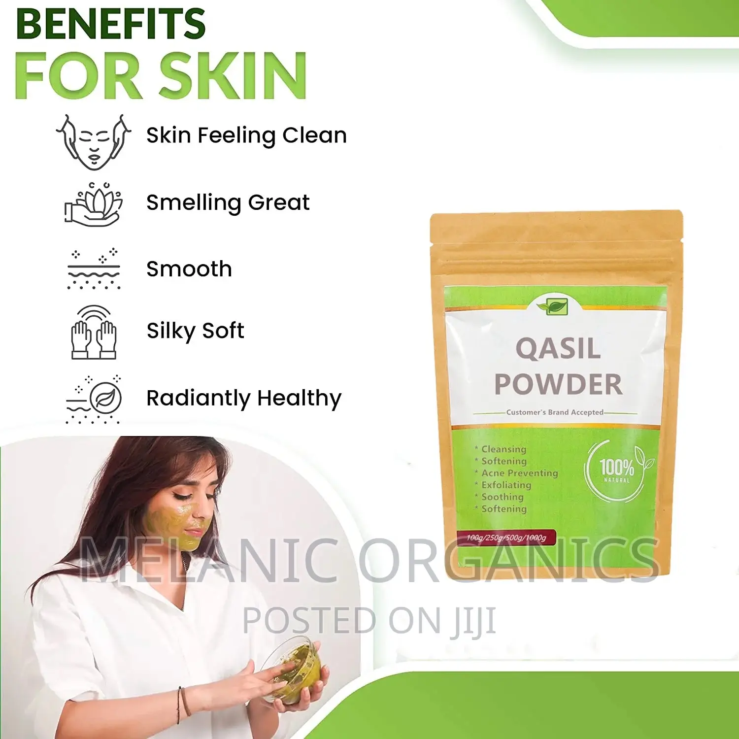 1kilo of Foaming Qasil Powder