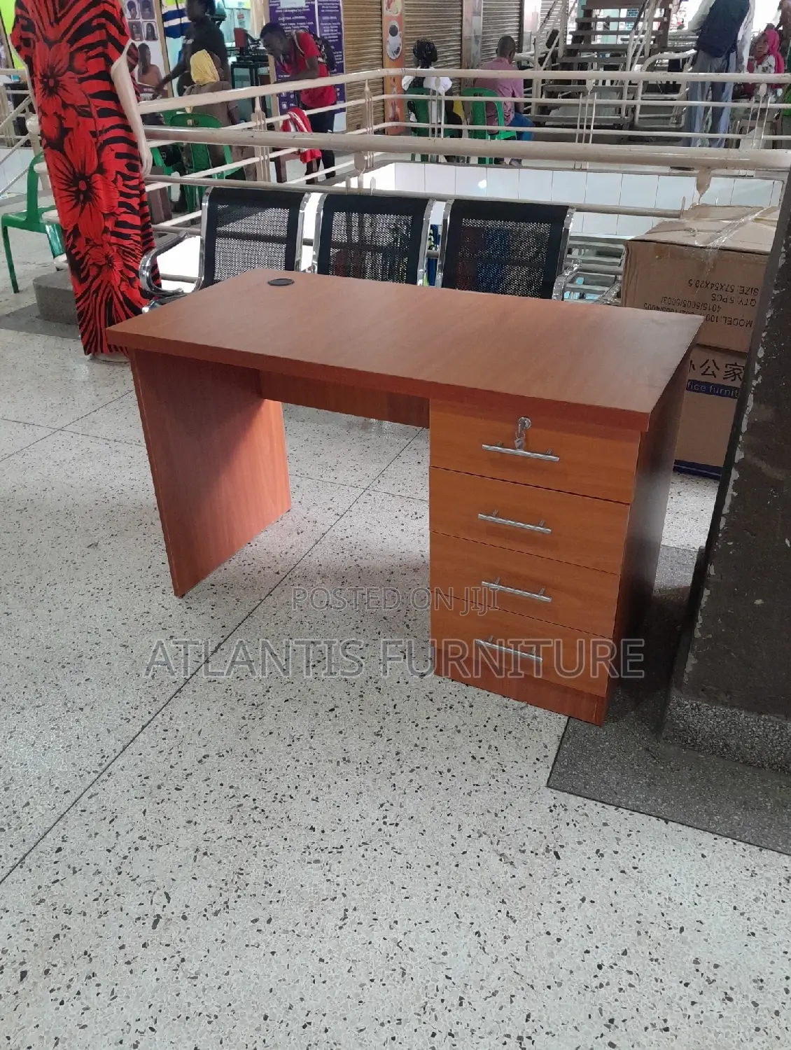 Four Drower Office Desk
