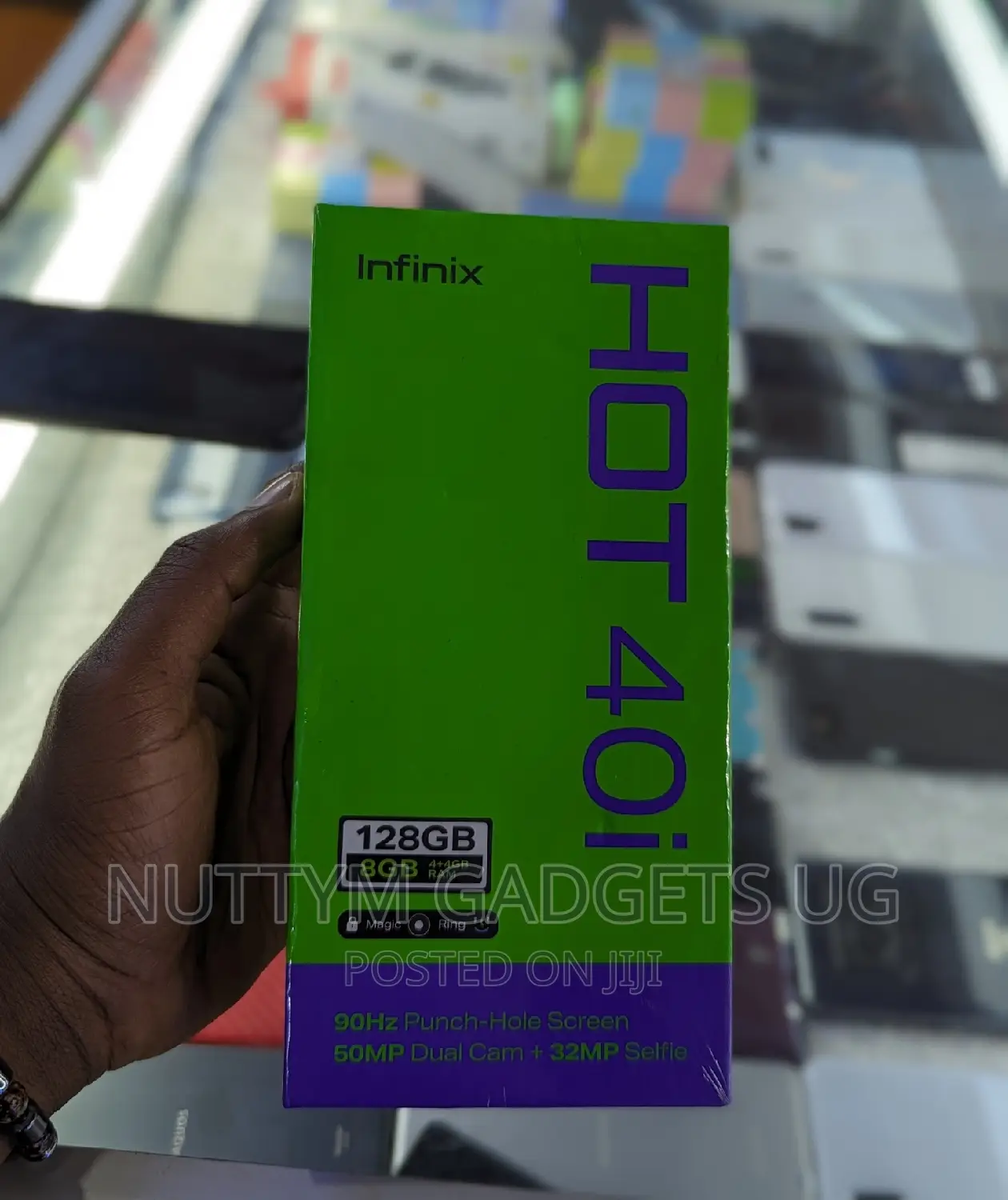 New Infinix Hot 40i 128 GB Gold