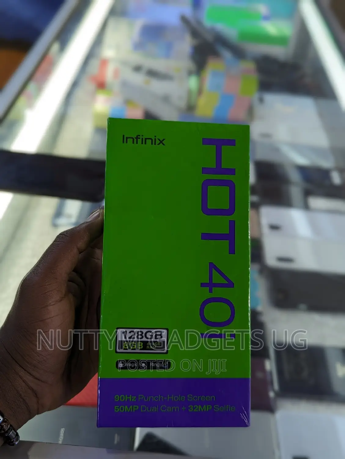 New Infinix Hot 40i 128 GB Gold