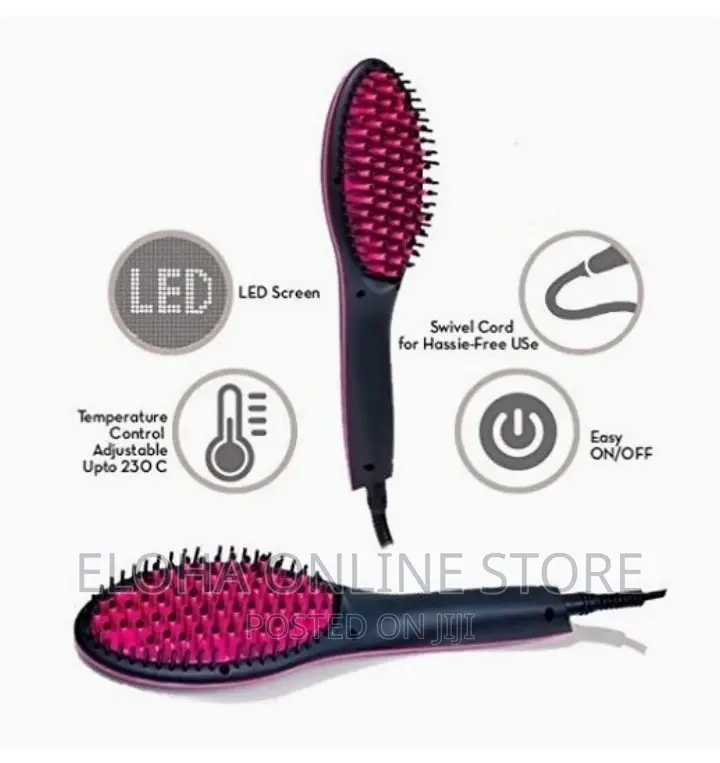 Hair Straightener Brush