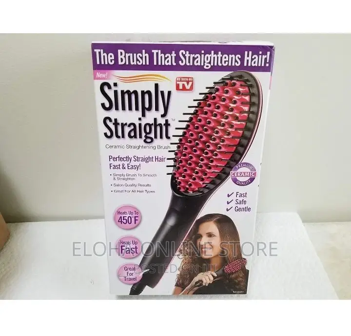 Hair Straightener Brush
