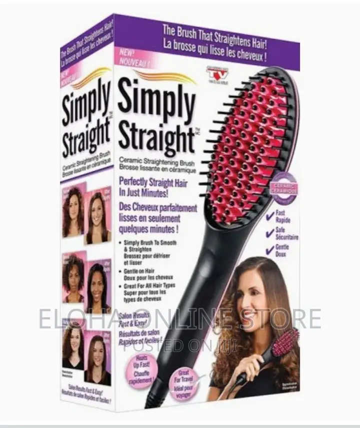 Hair Straightener Brush