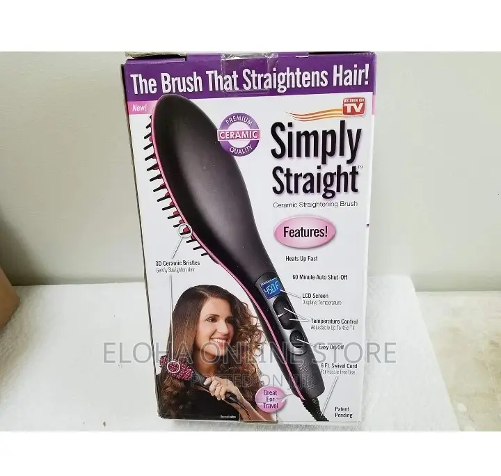 Hair Straightener Brush
