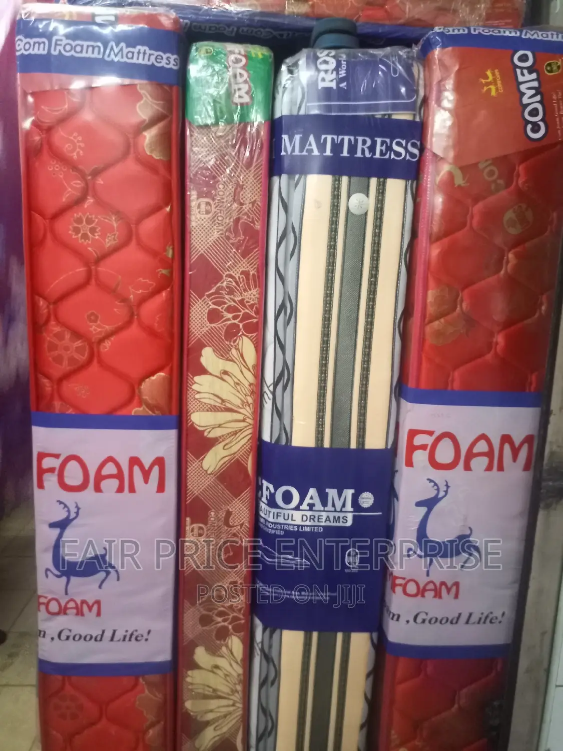 Quality Mattress Comfoam 5*6 By8 Inches Super Deluxe