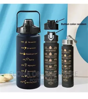 Set of 3 Drinking Water Bottles