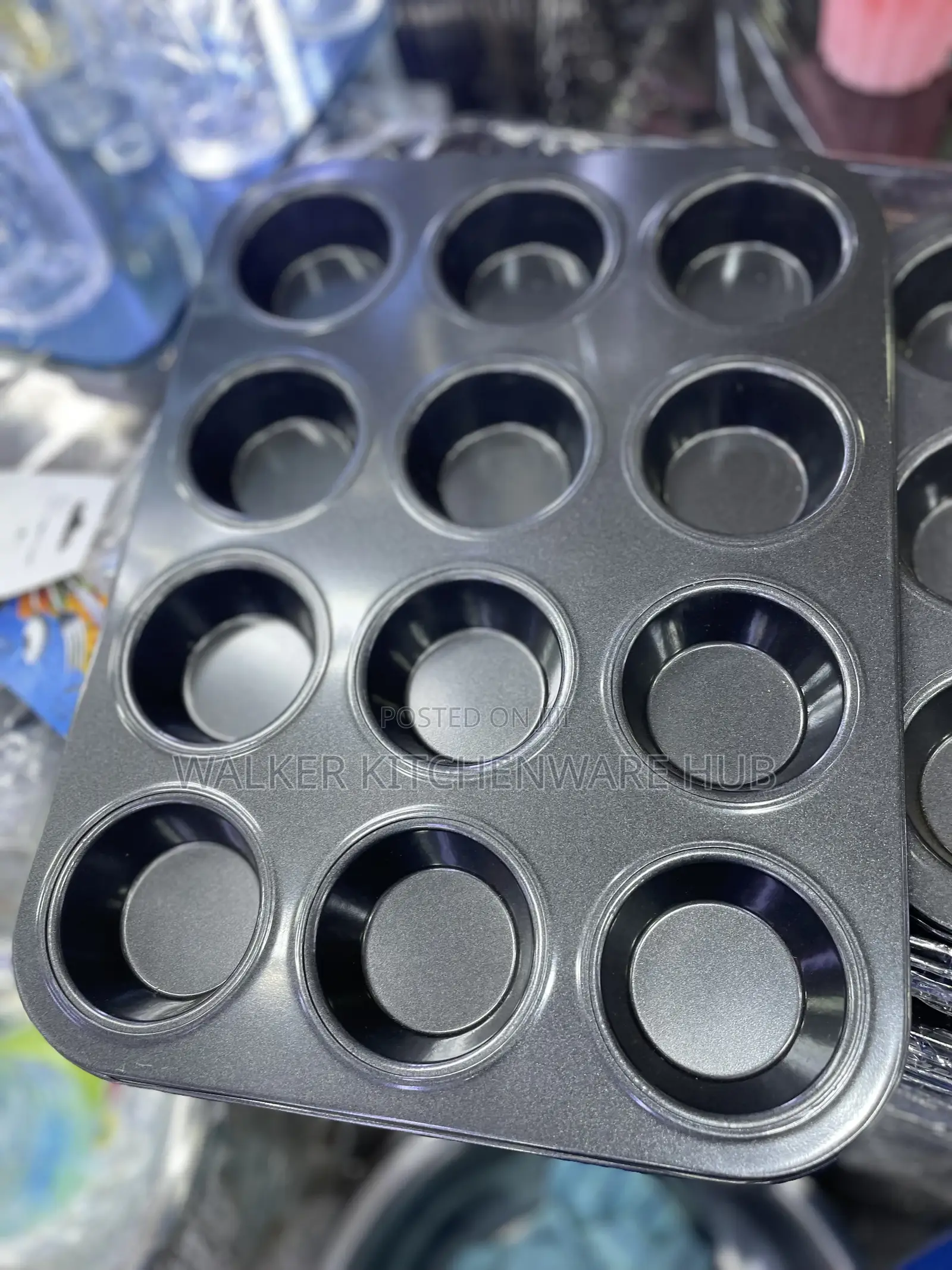 Muffin Pan, 12 Cupcake Pan, Non-Stick of Cup Cake Tray
