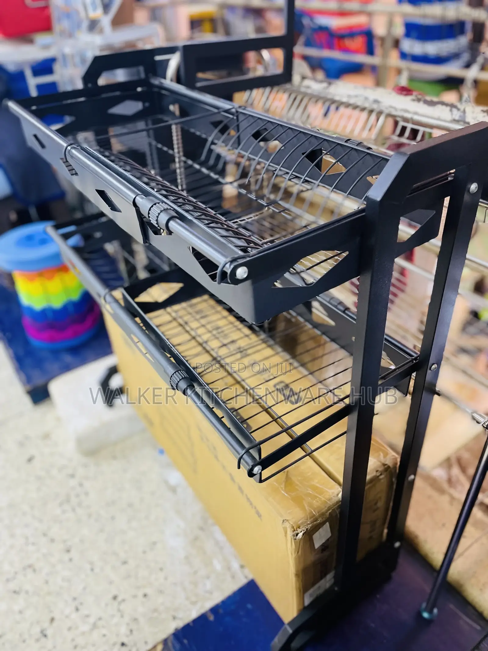 Double Layer Sink Plate Rack