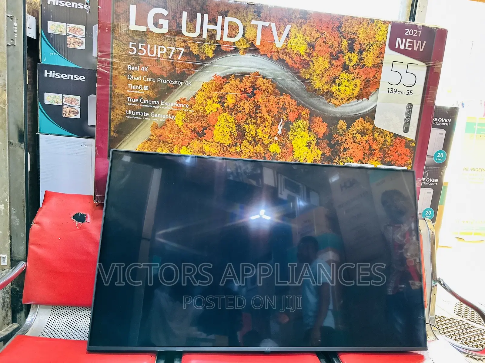 LG 55” UHD Smart Tv Powered by Webos