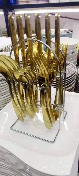 24pcs ( Table Knives, Falks, Spoons) Cutlery Set