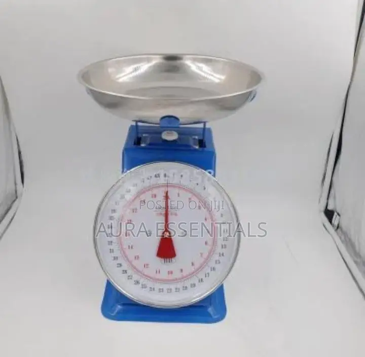 Multifunctional Kitchen and Food Analogue Scale With Spring