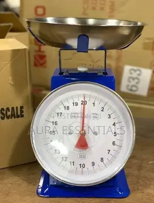 Multifunctional Kitchen and Food Analogue Scale With Spring