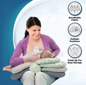 Multifunctional Layered Breastfeeding Nursing Pillow
