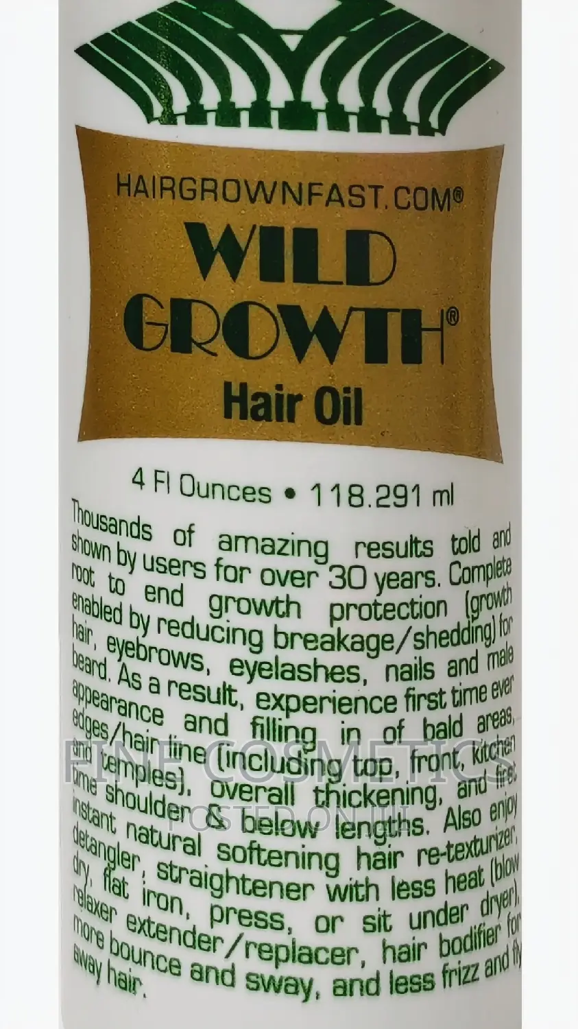 1PC ORIGINAL Wild Growth Hair Oil Grooming Hair Booster Oil