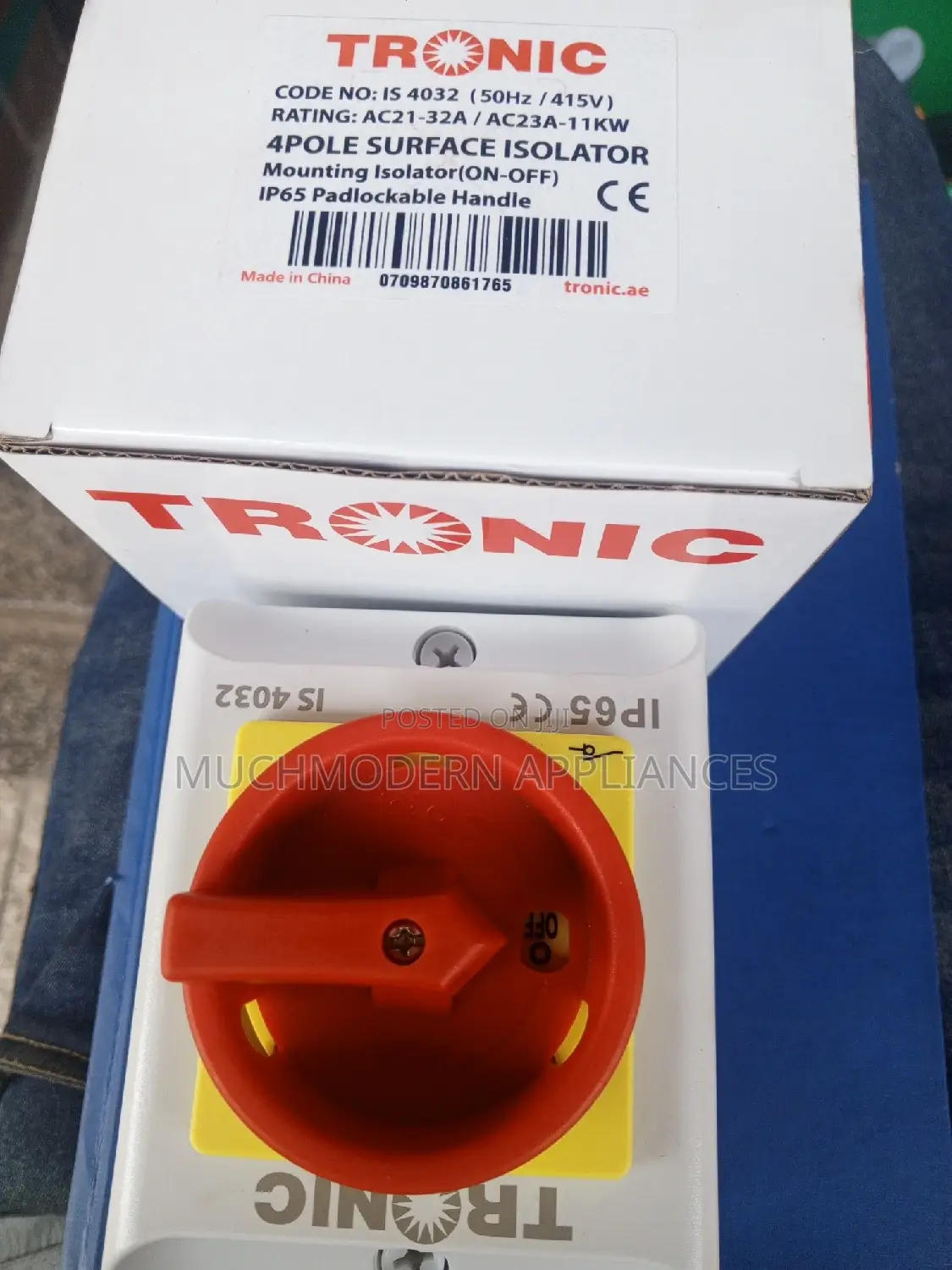 Isolator 32amps