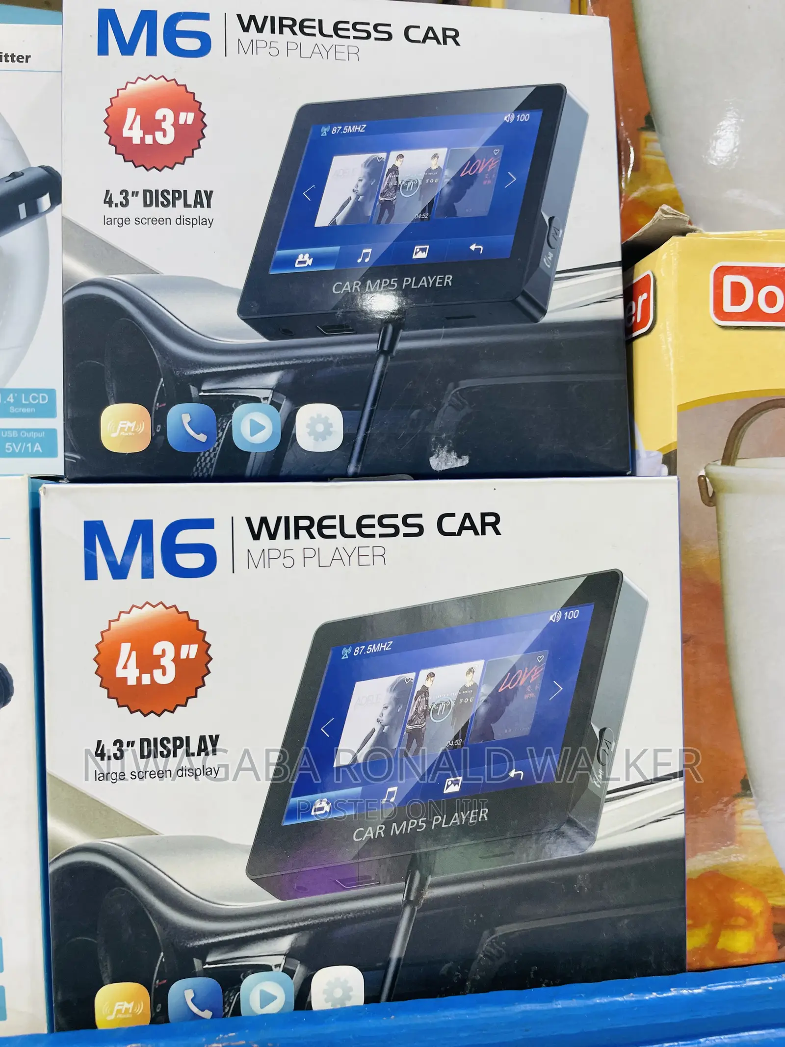 M6 Wireless Car MP5 Player