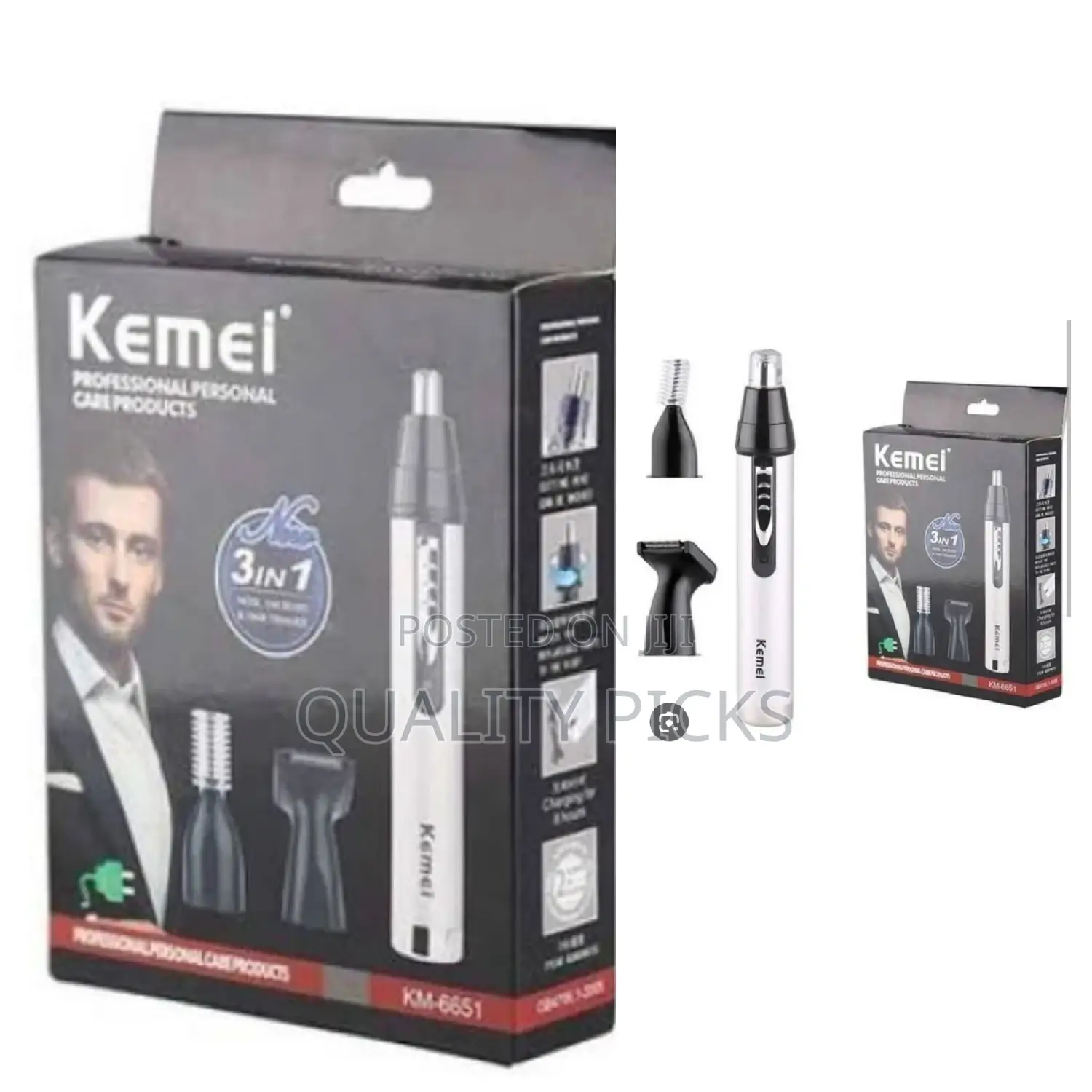 3 in 1 Rechargeable Kemel Hair Clipper