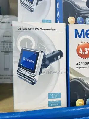 Bt Car Mp3 Fm Transmitter