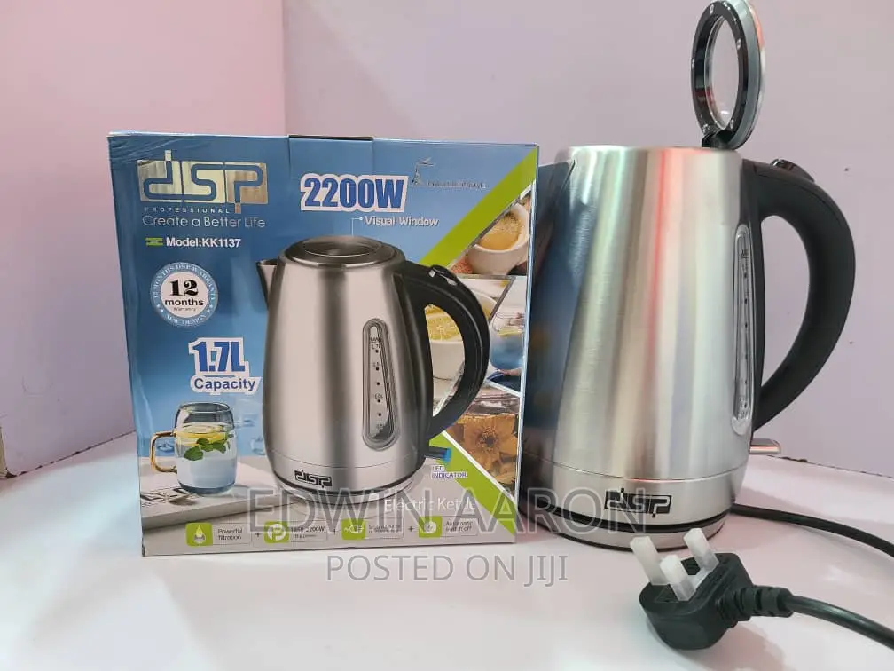 DSP Electric Stainless Steel Kettle