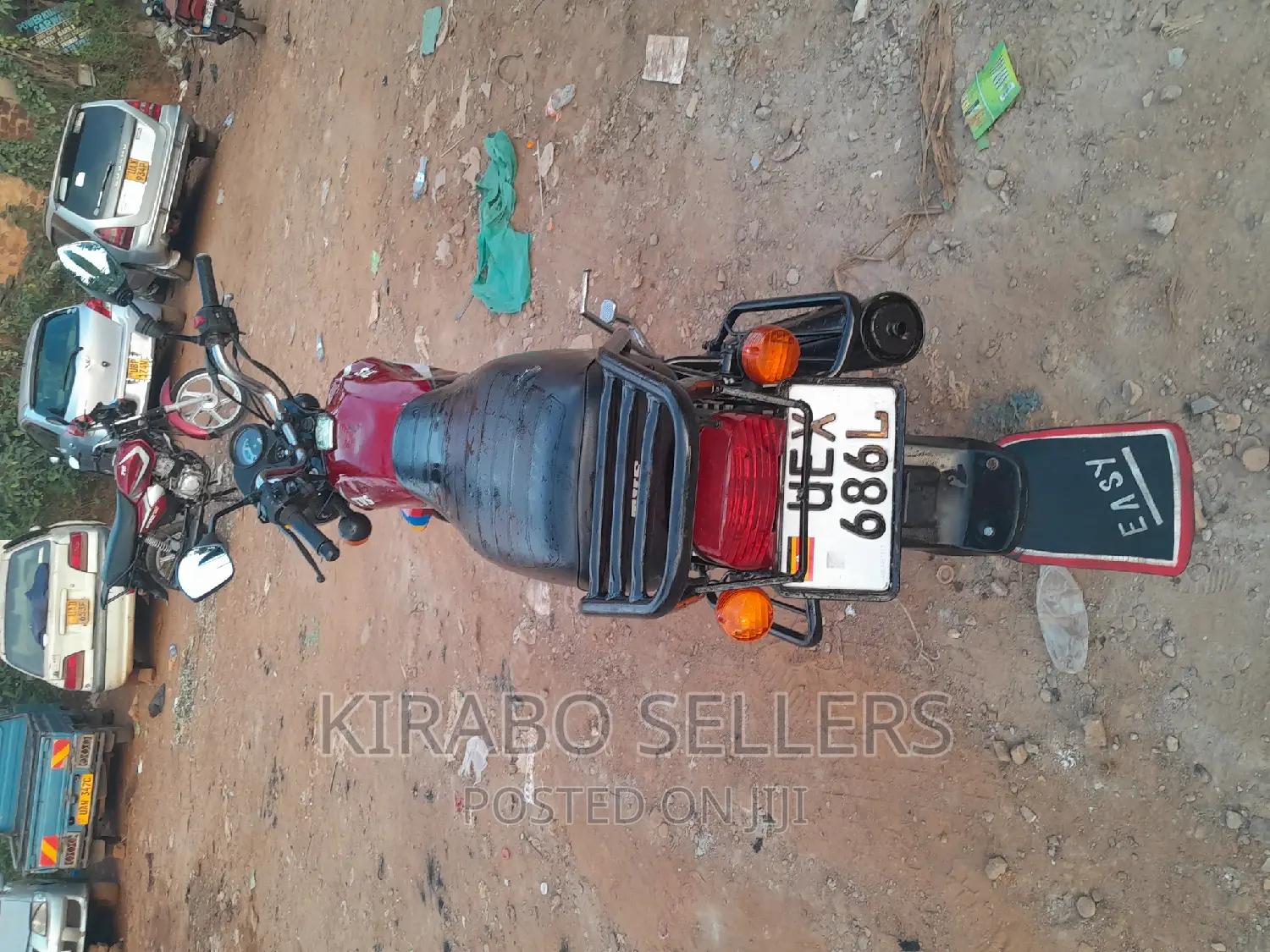 TVS HLX 125 2019 Red