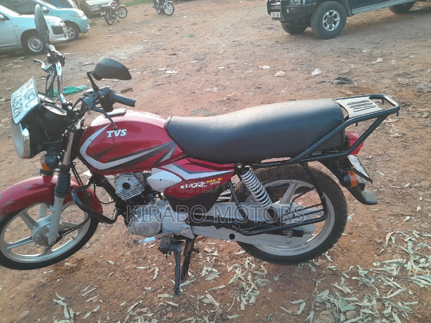 TVS HLX 125 2023 Red