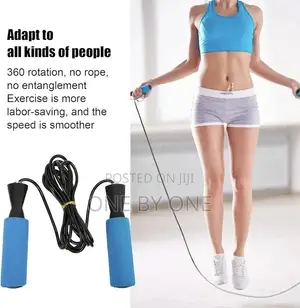 Blue Bearing Skipping Rope for Adults Kids