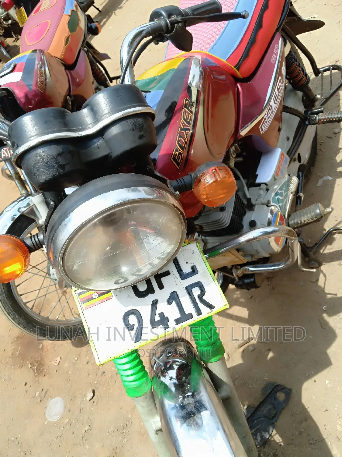 Bajaj Boxer 2023 Red