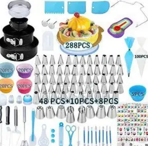288pcs Decoratiing , Baking Kit Set