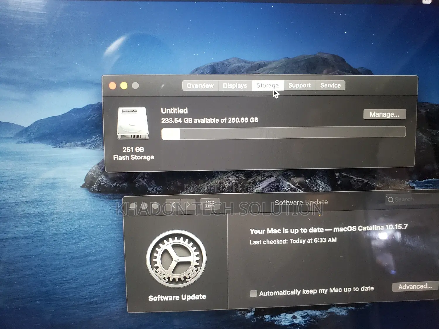 Laptop Apple MacBook 2017 8GB Intel Core I5 SSD 256GB