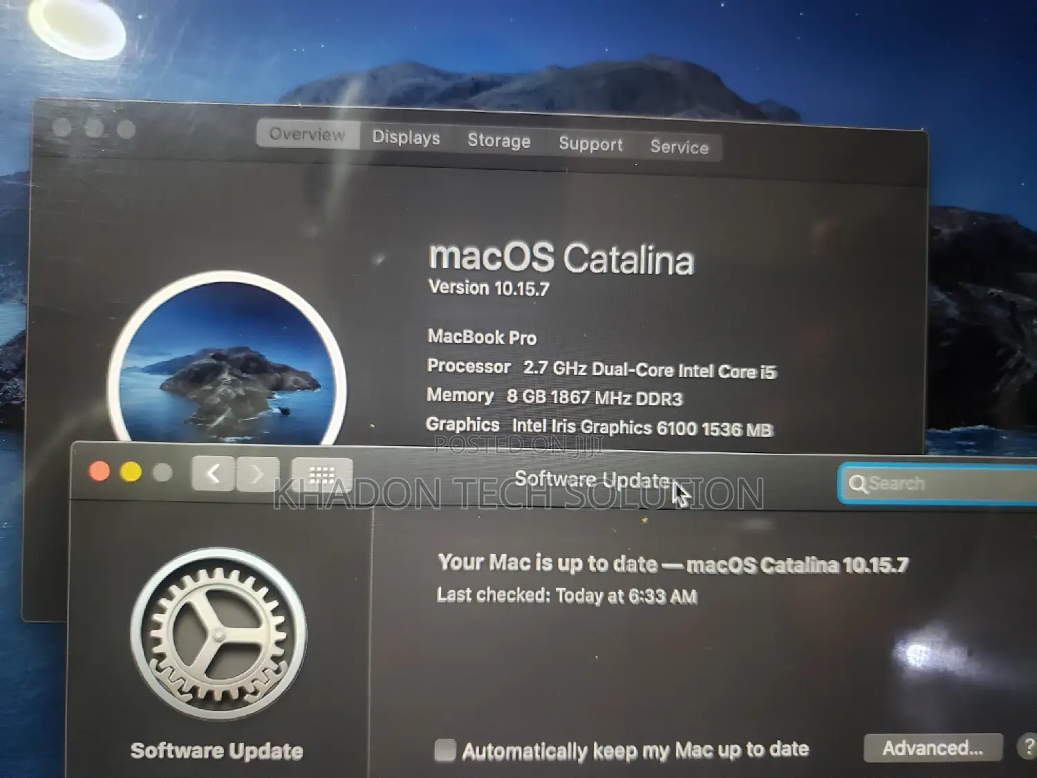Laptop Apple MacBook Pro 2018 8GB Intel Core I5 SSD 256GB