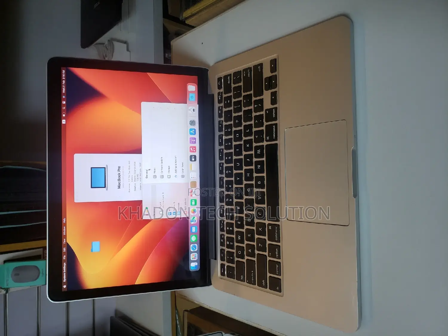 Laptop Apple MacBook Pro 2015 8GB Intel Core I5 SSD 256GB
