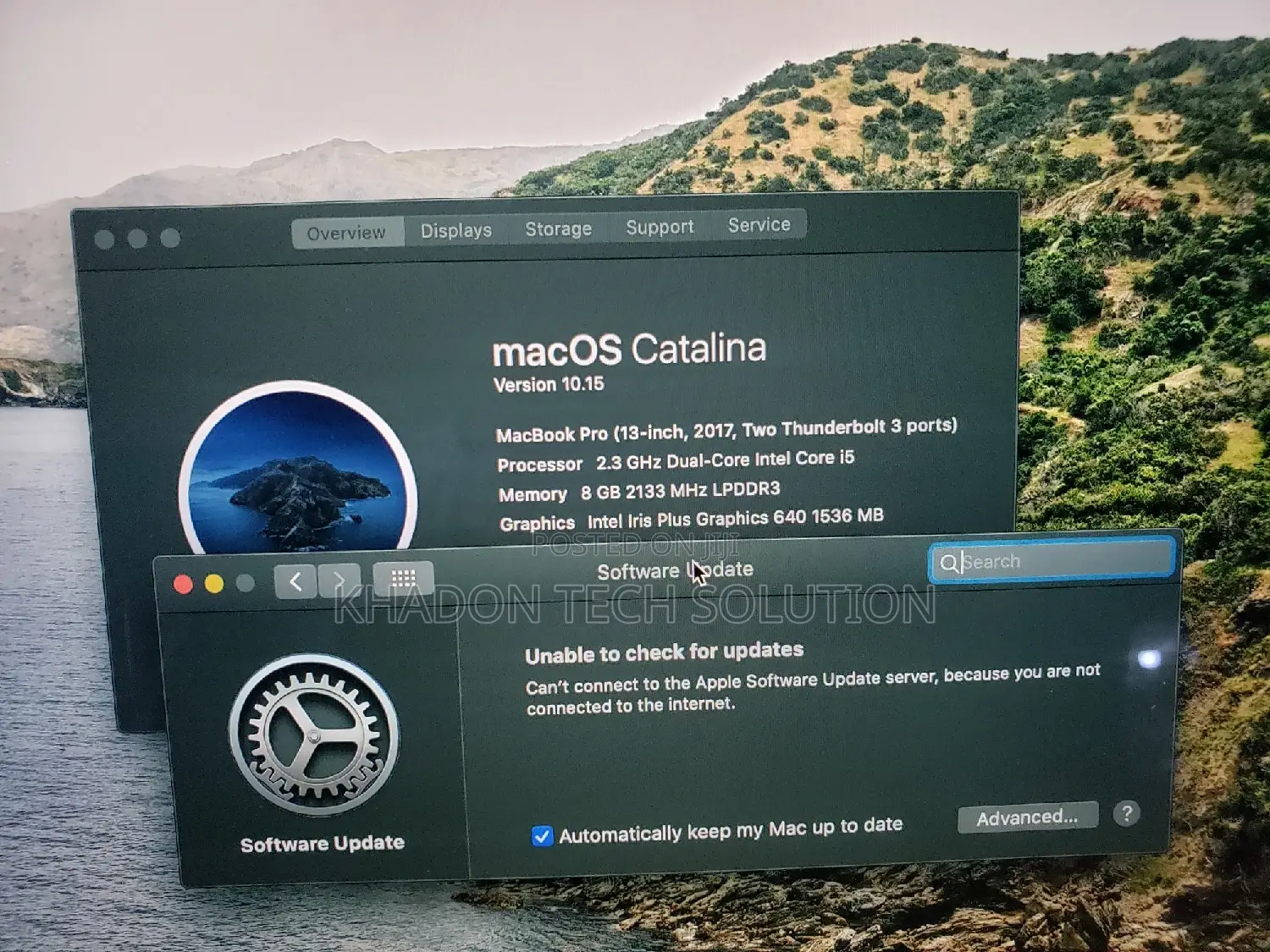 Laptop Apple MacBook Pro 2017 8GB Intel Core I5 SSD 256GB