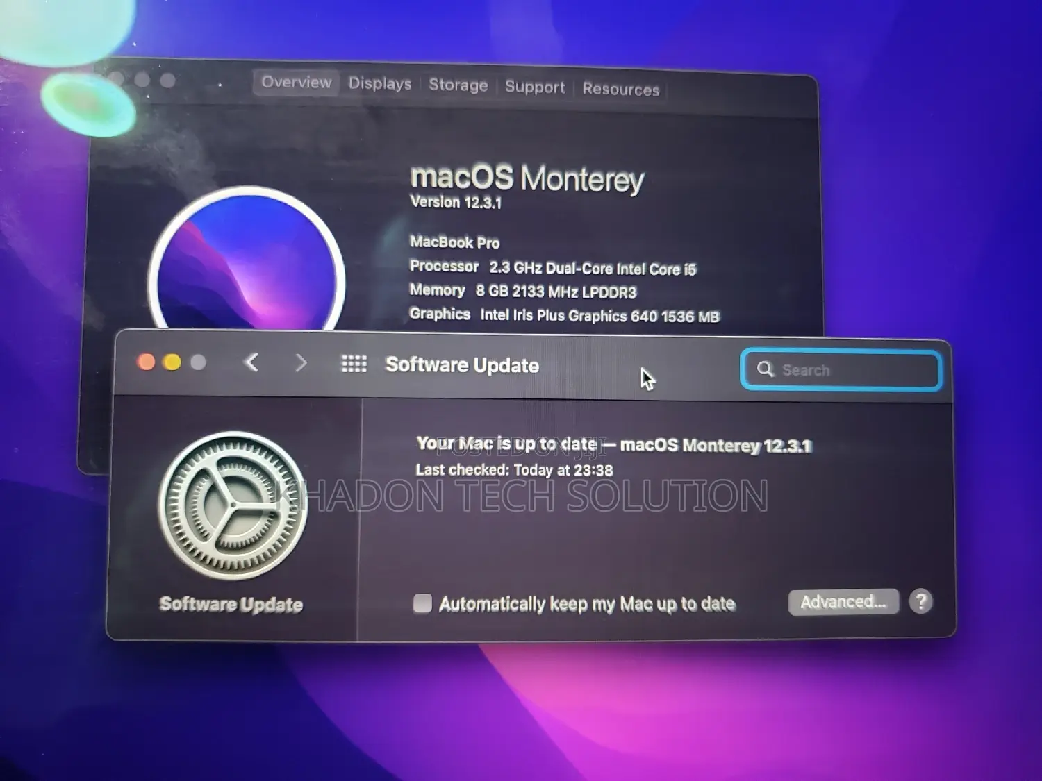 Laptop Apple MacBook Pro 2019 8GB Intel Core I5 SSD 256GB
