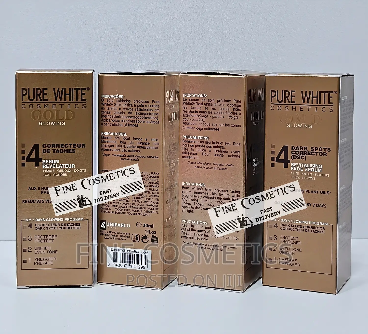 New Advanced Pure White Gold Glowing Revitalising Fade Serum