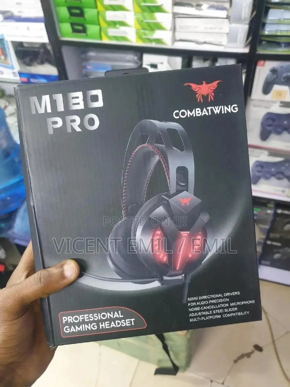 Gaming Headphones M180 PRO Combatwing