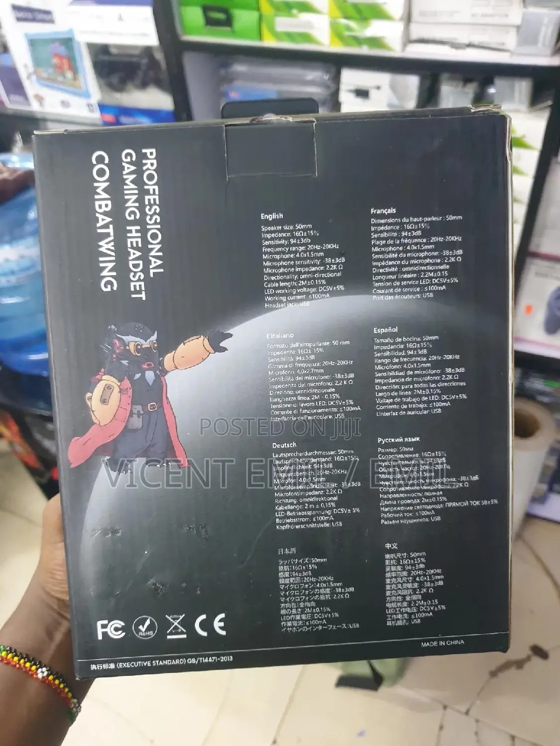Gaming Headphones M180 PRO Combatwing
