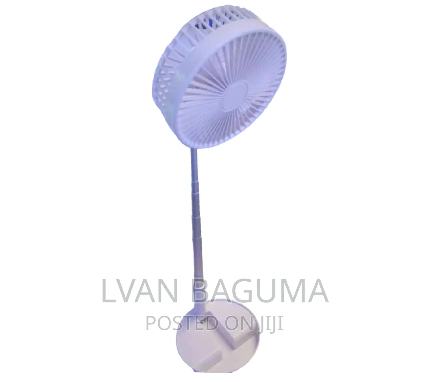 Mini Portable Stand Table / Desk Fan - Adjustable Height