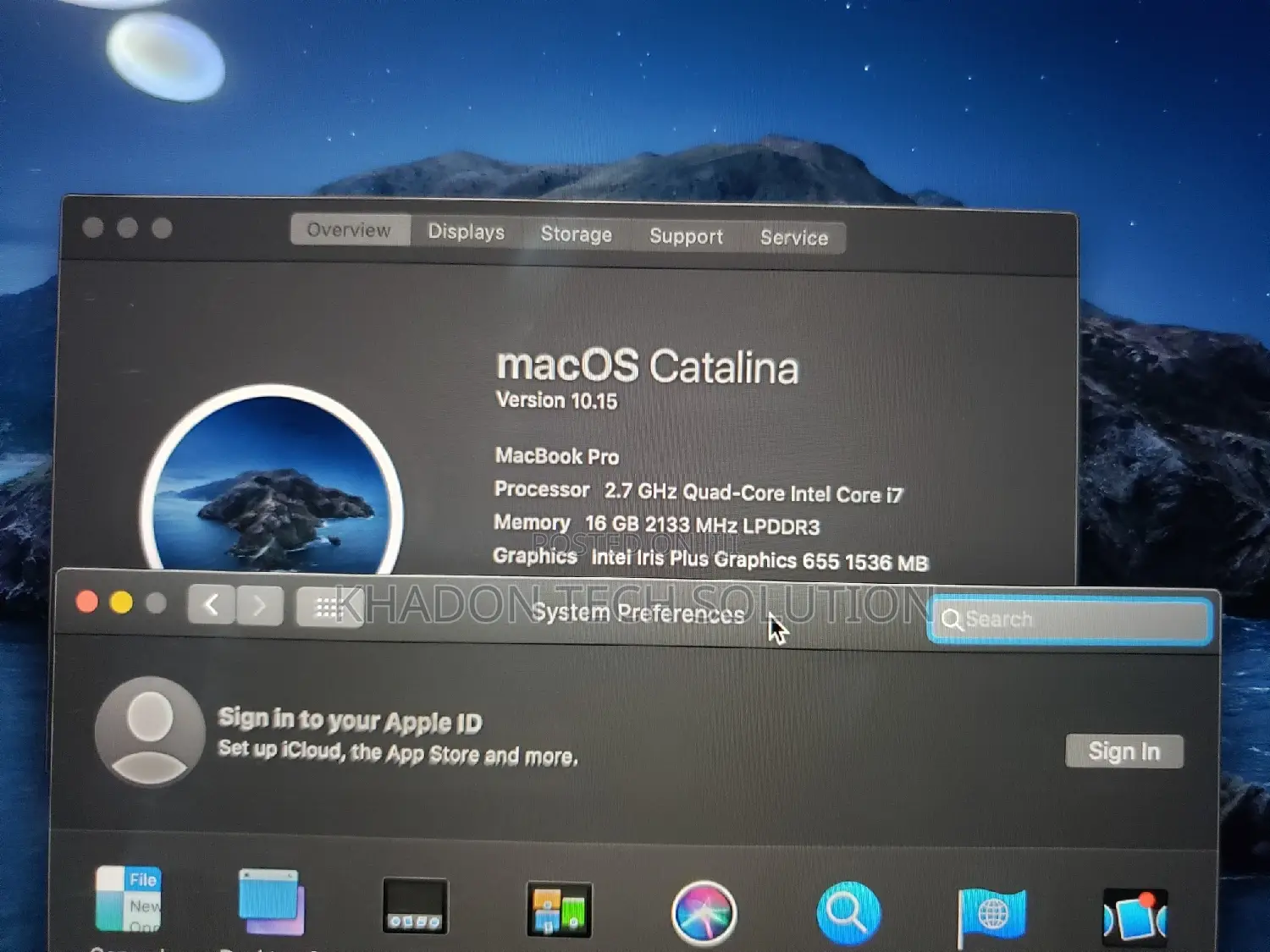 Laptop Apple MacBook Pro 2018 16GB Intel Core I7 SSD 500GB