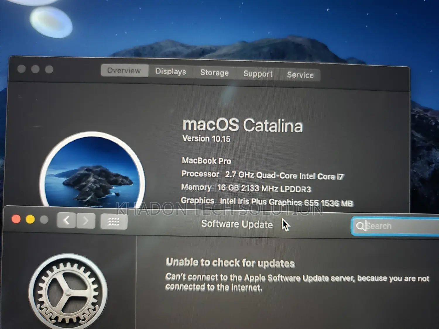 Laptop Apple MacBook Pro 2018 16GB Intel Core I7 SSD 500GB
