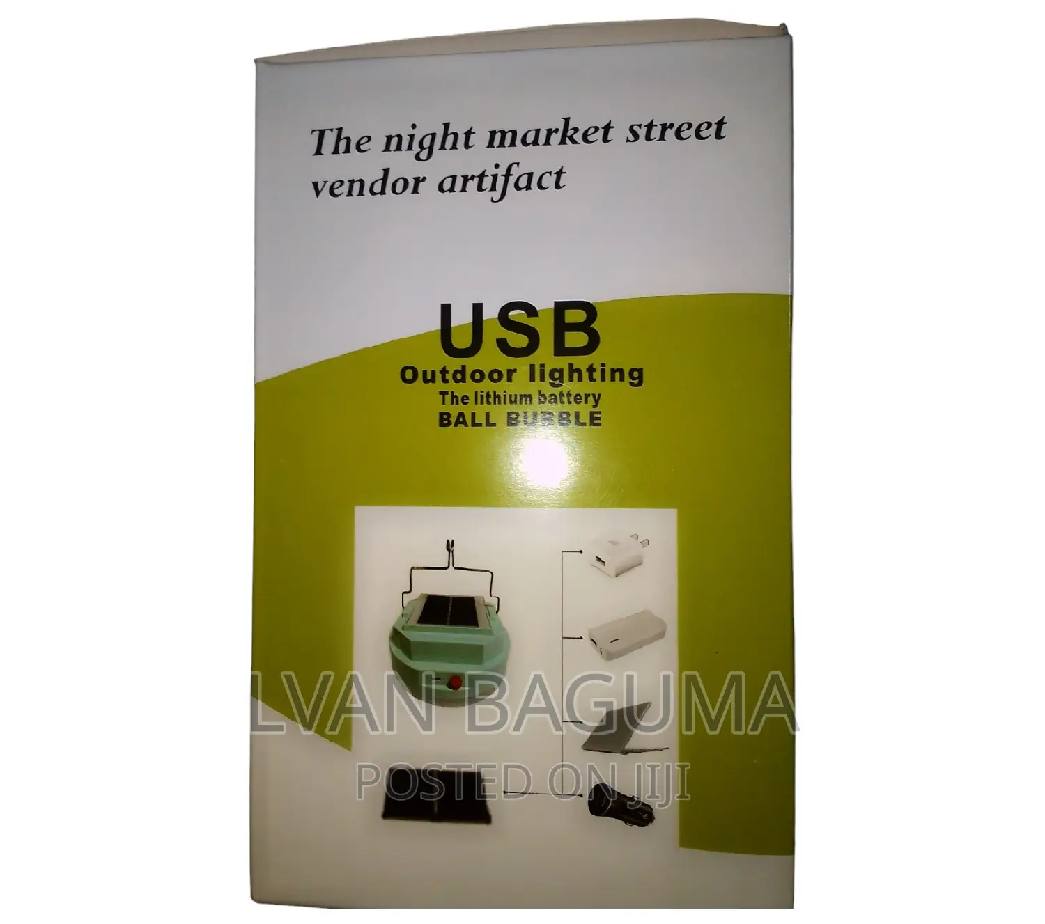 DP Solar / USB Rechargeable Night Market Bulb