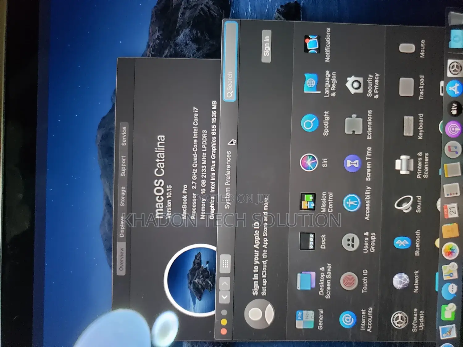 Laptop Apple MacBook Pro 2018 16GB Intel Core I7 SSD 500GB