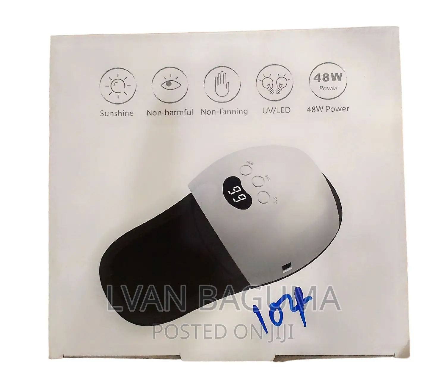 UV /LED Leg Nails Lamp - 50,000hrs Lifetime Both Hand Legs